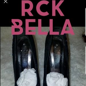 NWOB Rck Bella Platform Stiletto Heels Blue Size 6